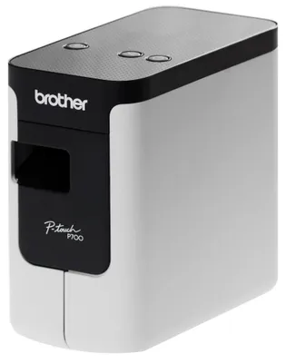 Zdjęcie produktu dla Brother PT-P700, TZe, 180 x 180 DPI, 30 mm/s, Przewodowa, Czarny, Biały