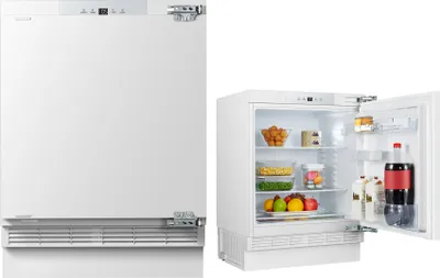 Produktbild von PKM KS133UBE Einbau Vollraum-Kühlschrank, 138 Liter Nutzinhalt, Festtür-Technik, wechselbarer Türanschlag, LED Beleuchtung