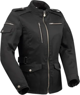 Immagine prodotto di Segura Leyton Donna Giacca da moto in tessuto Colore: Nero, Taglia: 36