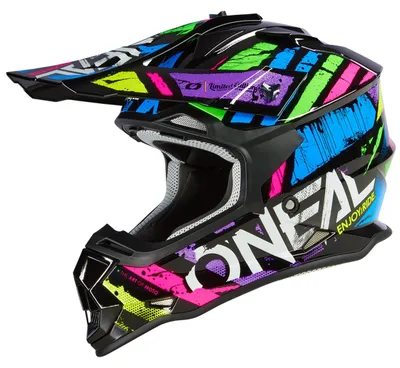 Productafbeelding van Oneal 2Series Glitch crosshelm, meerkleurig, maat M (57/58)