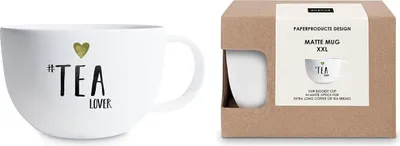 Produktbild von PPD Tea Lover Matte Mug XXL, Tasse, Kaffeetasse, Becher, New Bone China, 550 ml, 162701972