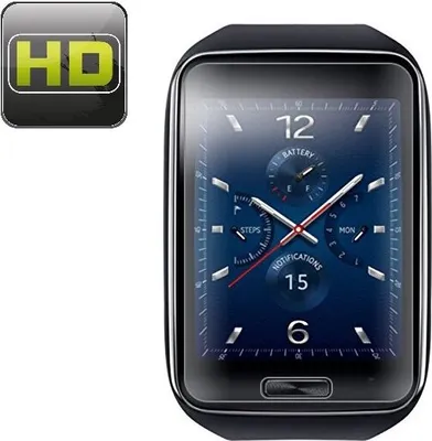 Produktbild von 4x Displayfolie für Samsung Galaxy Gear S Displayschutzfolie HD ULTRA KLAR