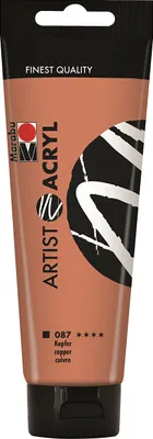Produktbild von Marabu Künstler-Acrylfarbe Artist Acryl 120 ml kupfer