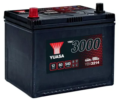 Image de Yuasa 12v 60ah/540a Ybx3000 Smf Autobatterie One Size