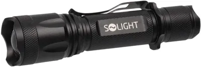 Zdjęcie produktu dla Solight WN22, Latarka ręczna, Czarny, Aluminium, IP44, LED, 1 lamp(y)