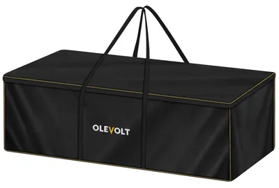 Imagen del producto de Funda protectora para cojines de jardín, impermeable, de 200x60x75 cm, para uso en exteriores