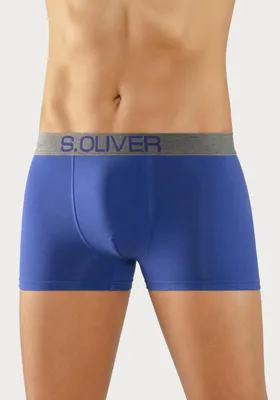 Produktbild von s.Oliver Boxer Boxershorts für Herren 4 -teilig türkis / hellblau / marine / royalblau Größe M