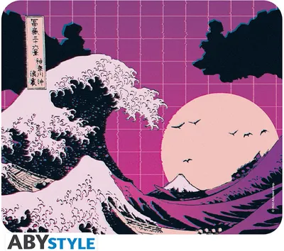 Obrázek produktu pro Hokusai - Velká vlna páry - Podložka pod myš