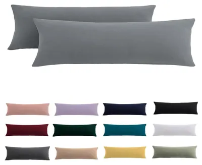 Immagine prodotto di Set di 2 federe per cuscini per chi dorme su un lato, dimensioni 40 x 145 cm