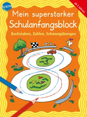 Produktbild von Buchstaben, Zahlen, Schwungübungen