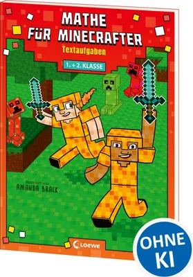 Produktbild von Mathe für Minecrafter - Textaufgaben 1. und 2. Klasse