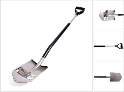 Produktbild von Fiskars Gärtner Spaten Ergonomic spitz ( 131410 ) Gartenspaten