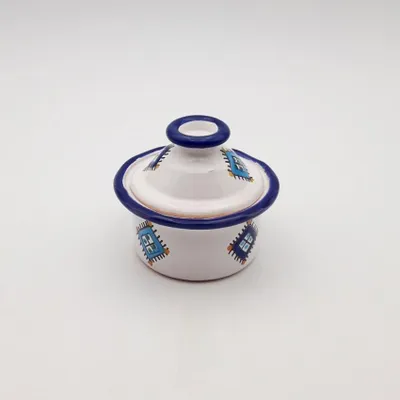 Image de Cocotte Querouana Khelel bleu - D 10 cm