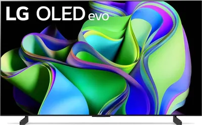 Obrázek produktu pro Televize LG OLED42C31LA, 42" UHD OLED evo, 4K (3840 x 2160), DVB-C/T2/S2, Full Cinema Screen, Alpha 9, 120 Hz, ThinQ AI, HDR10, VRR, NVIDIA G-SYNC, AMD FreeSync, Dolby Vision, Dolby Atmos, Wi-Fi, BT, HDMI, USB, Multi View