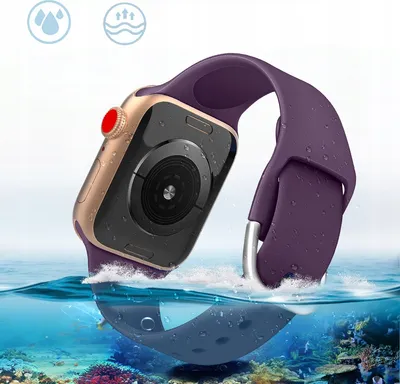Produktbild von Silicone Strap APS silikonowa opaska do Watch Ultra / 9 / 8 / 7 / 6 / 5 / 4 / 3 / 2 / SE (49 / 45 / 44 / 42mm) pasek bransoleta do zegarka miętowy