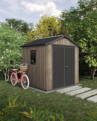 Produktbild von Gartenhaus Keter Apex 7,5x7 inkl. Fußboden 230 x 223,8 cm Ashwood