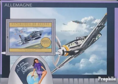Produktbild von Briefmarken Guinea 2012 Mi Block 2177 (kompl. Ausgabe) postfrisch Flugzeuge von Deutschland