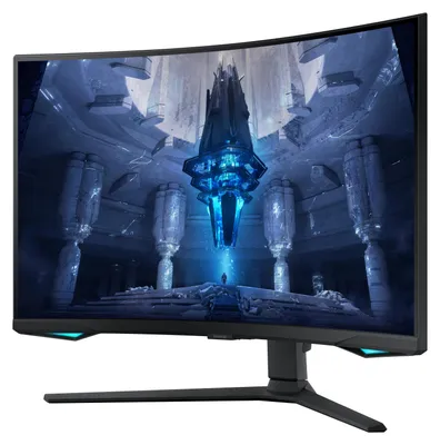 Produktbild von Samsung G75NB, 81,3 cm (32"), 3840 x 2160 Pixel, 4K Ultra HD, LED, 1 ms, Schwarz