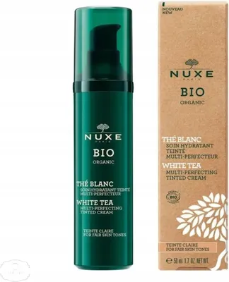 Produktbild von NUXE Multi-Perfecting Tinted Cream - fair skin tones, Pumpenflasche, Creme, Empflindliche Haut, Jeder Hauttyp, Aufhellend, Feuchtigkeitsspendend, Glättend, Messe, Nude