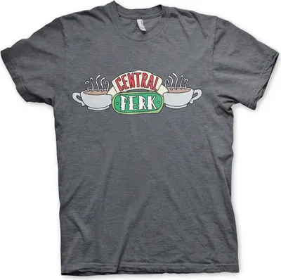 Produktbild von Friends - Central Perk T-Shirt - Medium - Dark-Heather