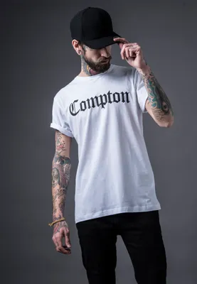 Produktbild von Mister Tee T-Shirt Compton Tee White-XS