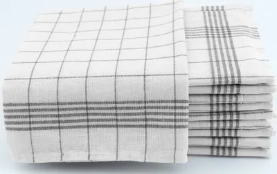 Produktbild von 10 Geschirrtücher 50x70cm anthrazit Küchentücher Geschirrtuch Set 100% Baumwolle