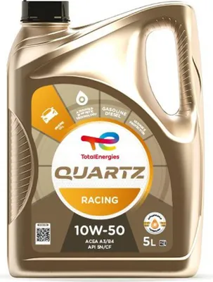 Produktbild von TotalEnergies Quartz Racing für 10W-50 5 Liter Motoröl Motorenöl Öl