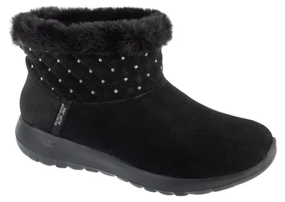 Produktbild von Skechers Slip-Ins: On-The-Go Joy - Cozy Shimmer 144816-BBK, Winterschuhe, Damen, Schwarz