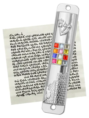Obrázok produktu pre Solidchoice - Mezuzah s rolovaním na dekoráciu dverí