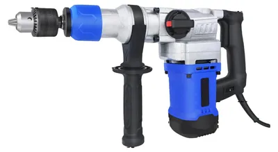 Produktbild von Elektrohammerbohrer, 3 Funktionsmodi, 1800 Watt Leistung, Blau