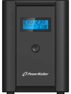 Obrázek produktu pro PowerWalker VI 2200 SHL Schuko, Line-interaktivní, 2,2 kVA, 1200 W, 170 V, 280 V, 50/60 Hz