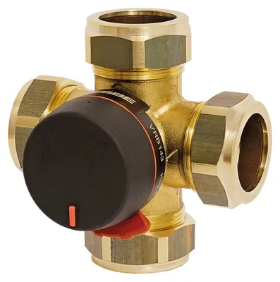 Produktbild von ESBE VRB143 DN20 | 6,3 Kvs | Bivalentmischer Klemmverschraubung 22 mm