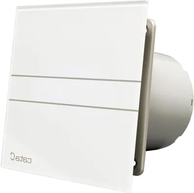 Immagine prodotto di Ventilatore da bagno - Cappa aspirante silenziosa - Elimina l'umidità - Due velocità - Larghezza: 17 cm - Bianco
