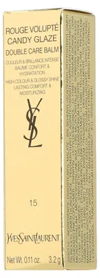 Zdjęcie produktu dla Yves Saint Laurent Pomadka do ust Yves Saint Laurent Rouge Volupté Candy Glaze Lipstick 15 3,2gr