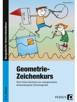 Image de Persen Verlag Zeichenkurs Geometrie: Flächen & Körper zeichnen für 3. & 4. Klasse