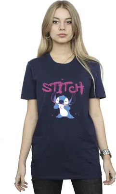 Produktbild von Disney - T-Shirt für Damen BI29878 (XXL) (Marineblau)