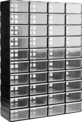 Produktbild von Box Kiste Sortierkasten Sortimentsbox Organizer Sortimentskasten x40