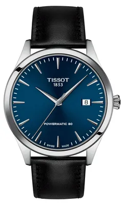 Produktbild von Tissot Herren Armbanduhr T158.407.16.041.00 Classic Dream 40 mm Powermatic 80 mit Lederband schwarz