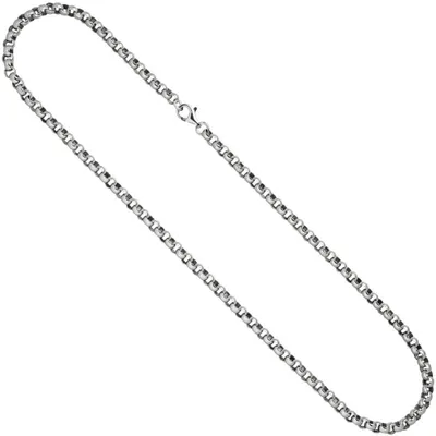 Produktbild von 4,5mm Erbskette Kette Halskette Silberkette Halsschmuck aus 925 Silber 50cm