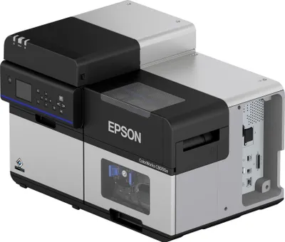 Produktbild von Epson ColorWorks C8000e (MK) - Etikettendrucker - Farbe - Tintenstrahl - Rolle (11,2 cm)