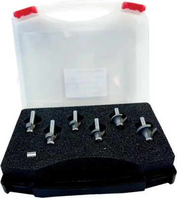 Produktbild von Guhdo HW-Abrundfräsersatz S8 Schaft 8 mm 7500.000.006
