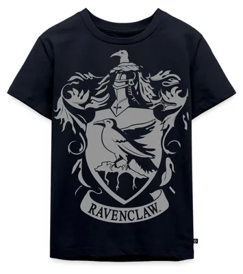 Produktbild von Spreadshirt Harry Potter Ravenclaw Wappen Kinder Premium T-Shirt, 98/104 (2 Jahre), Navy