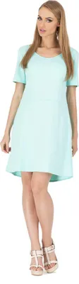 Produktbild von Kleid mit Schleife Mini Kleid; Mintgrün M/38