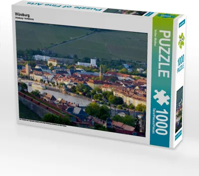 Produktbild von Calvendo Würzburg 1000 Teile Puzzle quer 640x480mm, Müther Volker; 7411479
