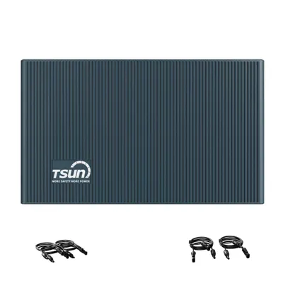 Produktbild von TSUN DCU2000 Lite 2kWh Balkonkraftwerk Speicher (bis 10 kWh Erweiterbar), 314Ah Industriezellen, 2400W PV Input mit Dual MPPT