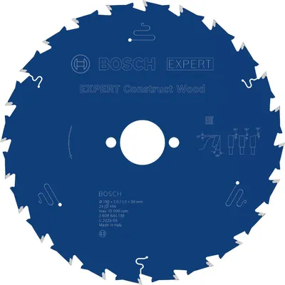 Productafbeelding van EXPERT zaagblad voor cirkelzaag, hout, 190x2/1,3x30 mm, Z24