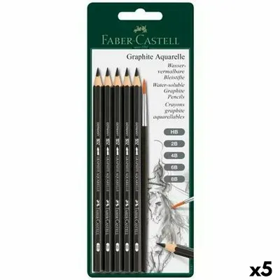 Produktbild von Bleistifte Set Faber-Castell Aquarell 5 Stück