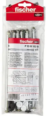 Obrázok produktu pre Fischer 6x zátky do okenných rámov F 10 M 182 B bag - 49147