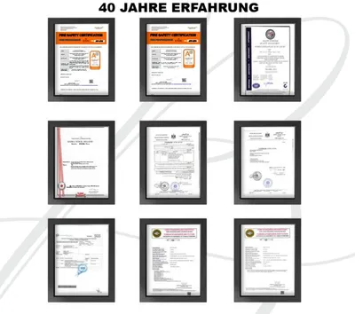 Produktbild von Braune Kompletttür Schoßtüren Eingangstür Stilvolle Metalltüren