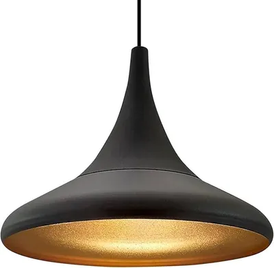 Produktbild von Pendelleuchte Paladin Metall Ø35cm, Schwarz Modern Hängelampe
